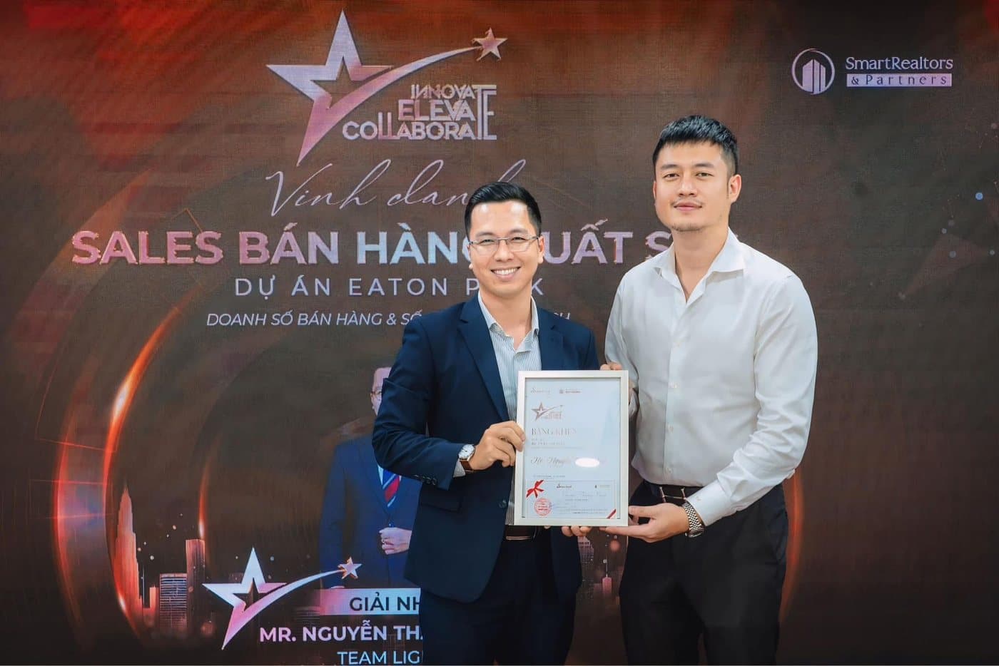 Giải Nhì - Sales bán hàng xuất sắc dự án Eaton Park