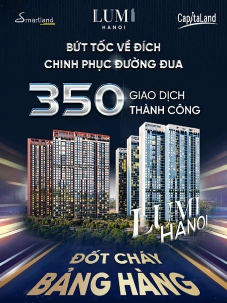 350 giao dịch thành công - Lumi Hanoi