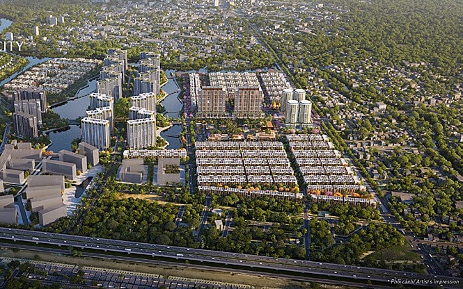 Phối cảnh dự án The Global City